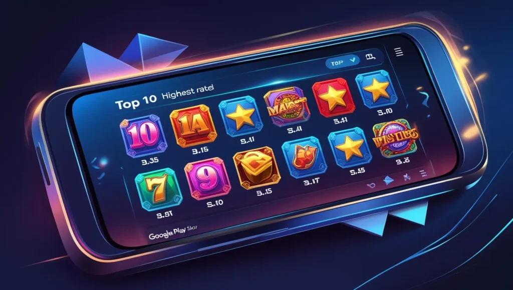 10 Slot Game dengan Rating Tertinggi di Playstore